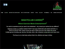 Tablet Screenshot of nightclubcardio.com